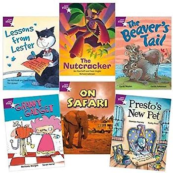 Learn at Home:Star Reading Purple Level Pack (5 fiction and 1 non-fiction book)