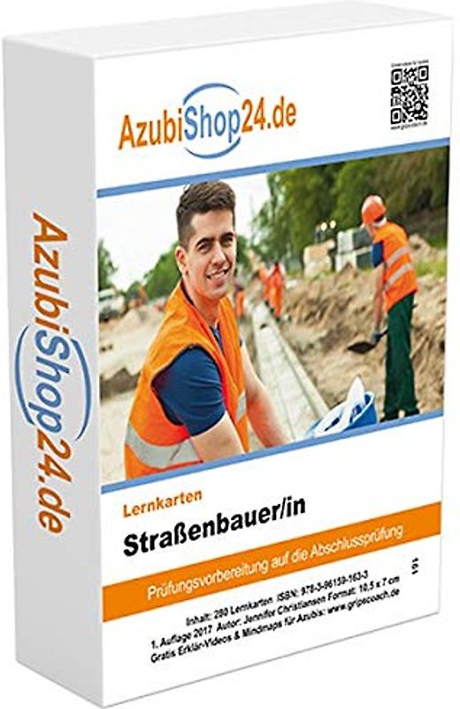 Prüfung Straßenbauer /in Prüfungsvorbereitung Lernkarten: Lernkarten Prüfungsvorbereitung Straßenbauer Prüfung: Prüfungsvorbereitung auf die Abschlussprüfung