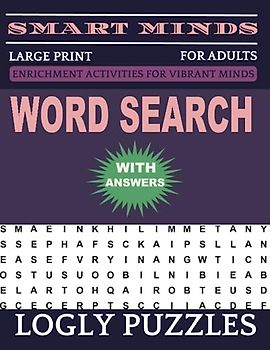 Word Search Book Large Print for Adults: 2400+ words New Fun and Relaxing Puzzles Book for Adults & Seniors with Answers Key