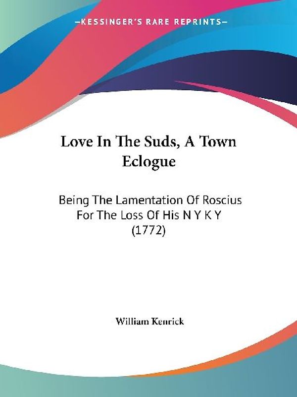 Love In The Suds, A Town Eclogue