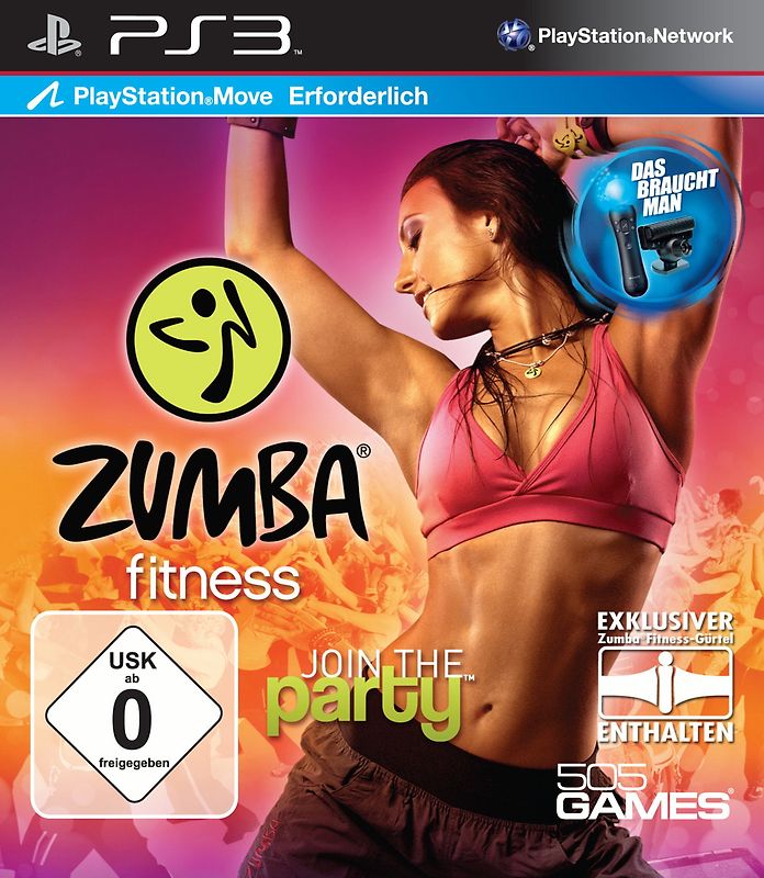 Zumba Fitness: Join the Party [nur Software, Move erforderlich] PlayStation 3
