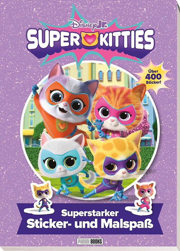 Disney Junior SuperKitties: Superstarker Sticker- und Malspaß