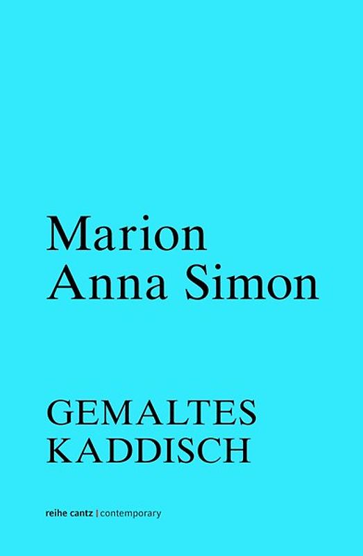 Marion Anna Simon: Gemaltes Kaddisch