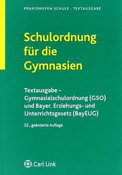 Schulordnung für die Gymnasien