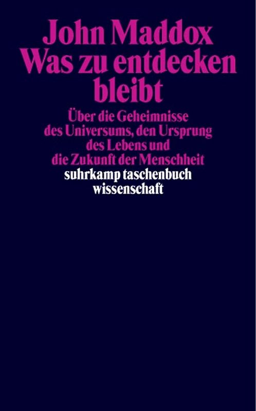 Was zu entdecken bleibt