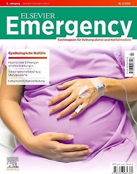 ELSEVIER Emergency. Gynäkologische Notfälle. 3/2025: Fachmagazin für Rettungsdienst und Notfallmedizin