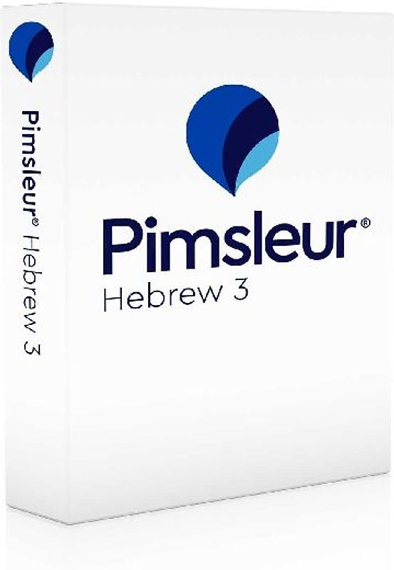 Pimsleur Hebrew Level 3 CD, 3: Learn to Speak and Understand Hebrew with Pimsleur Language Programs