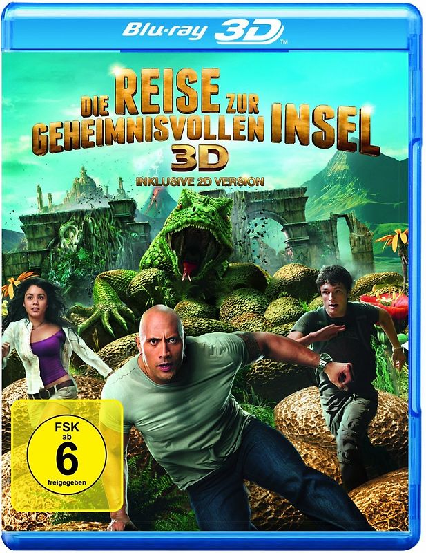Die Reise zur geheimnisvollen Insel 3D 3D Blu-ray Disc