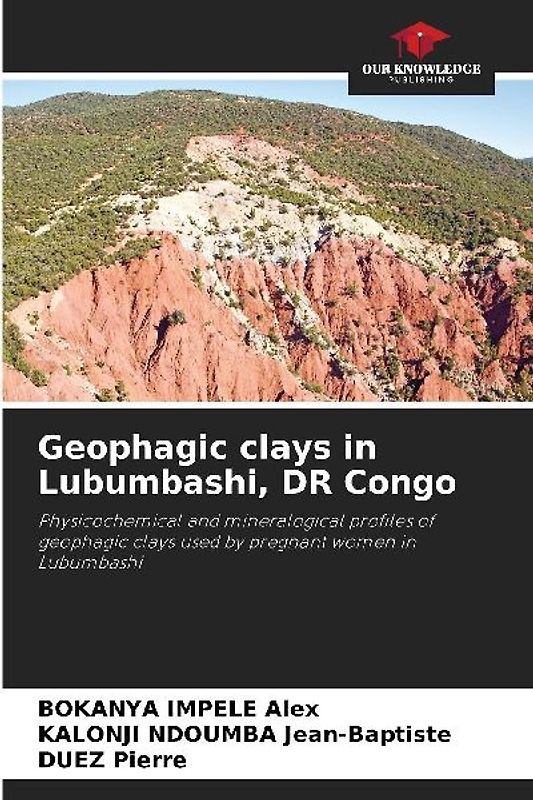 Geophagic clays in Lubumbashi, DR Congo