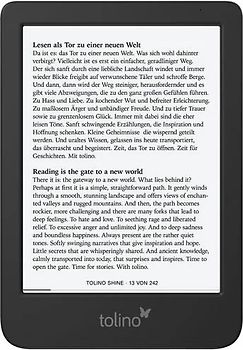 Tolino Shine 5 6" 16 Go [Wi-Fi] noir