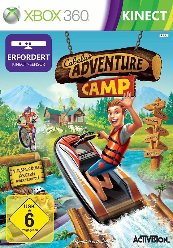 Cabela's Adventure Camp [Kinect erforderlich] Xbox 360