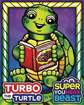 Turbo the Turtle is a Super Youneek Beast: A Children's Book Featuring a Character with ADHD and Dyslexia that Discovers a New Way to Read and Learn!