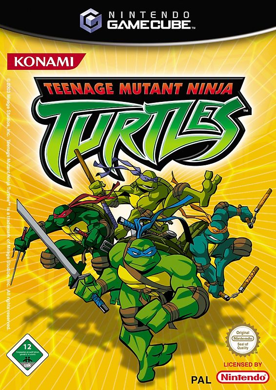 Teenage Mutant Ninja Turtles Nintendo GameCube