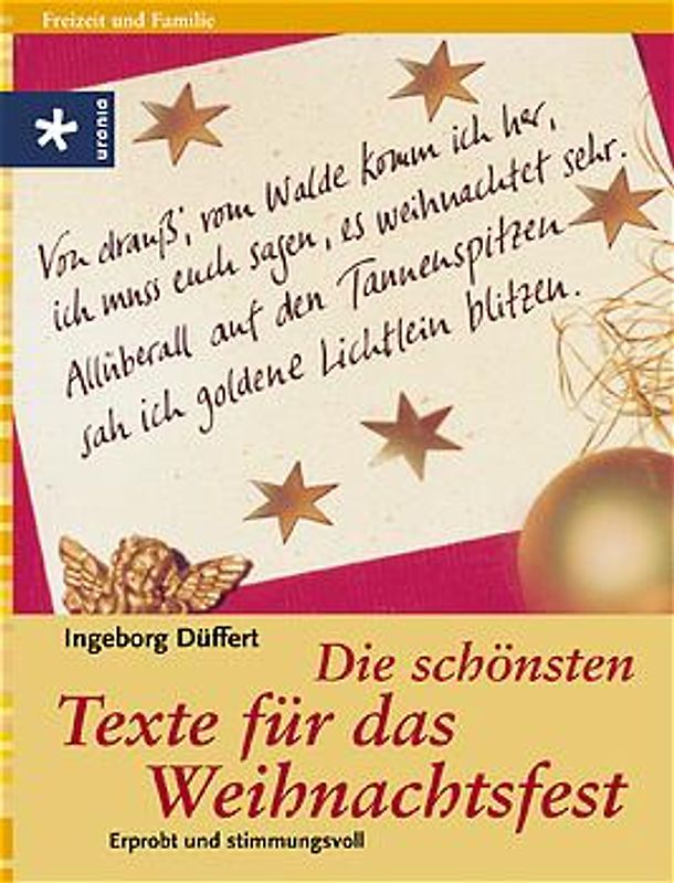 Die schönsten Texte für das Weihnachtsfest