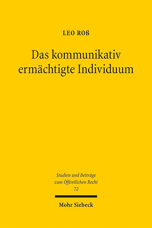 Das kommunikativ ermächtigte Individuum