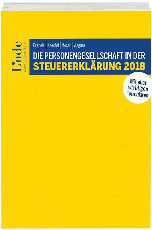 Die Personengesellschaft in der Steuererklärung 2018