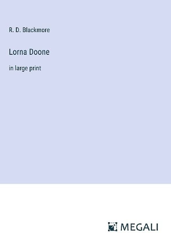 Lorna Doone