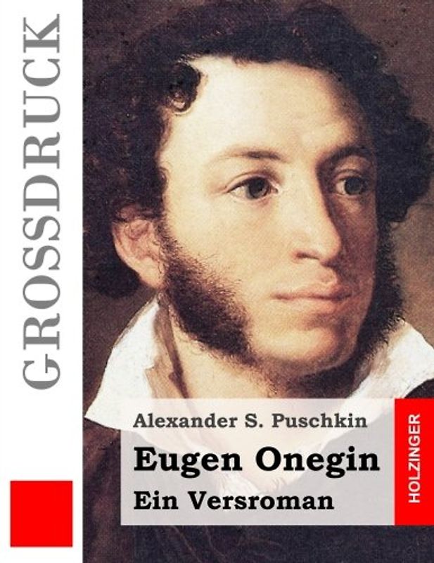 Eugen Onegin (Großdruck): Ein Versroman