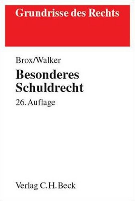 Besonderes Schuldrecht