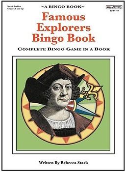 Famous Explorers Bingo Book: Complete Bingo Game In A Book