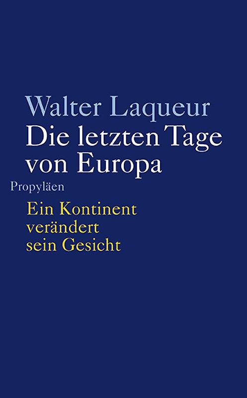Die letzten Tage von Europa