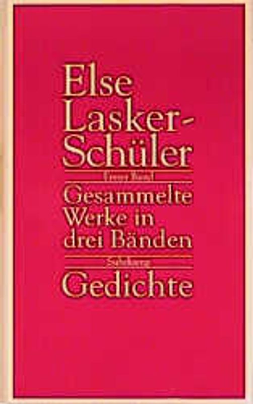 Gesammelte Werke in drei Bänden