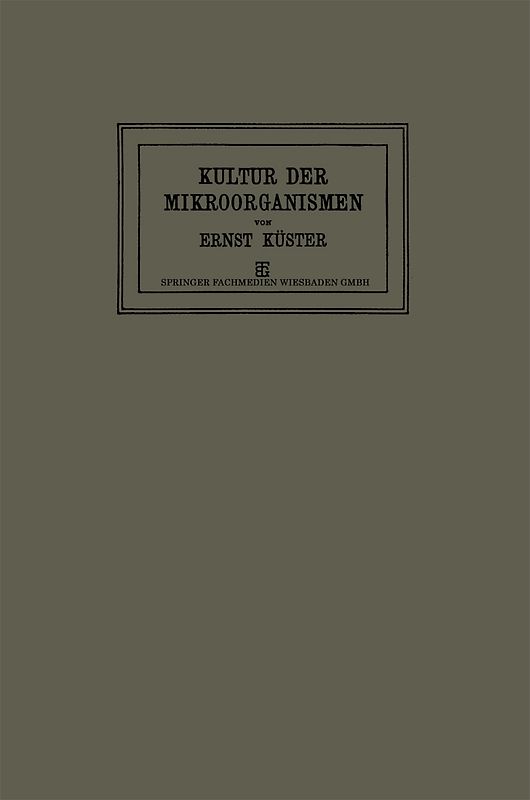 Anleitung zur Kultur der Mikroorganismen