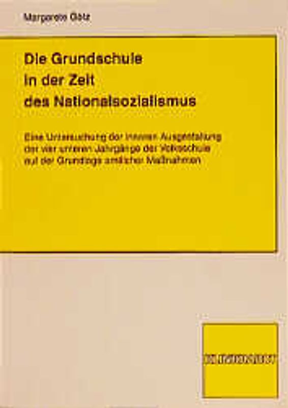 Die Gundschule in der Zeit des Nationalsozialismus