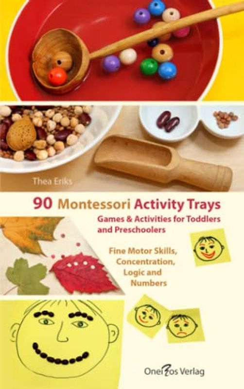 90 Montessori Activity Trays. Fine Motor Skills, Concentration, Logic and Numbers