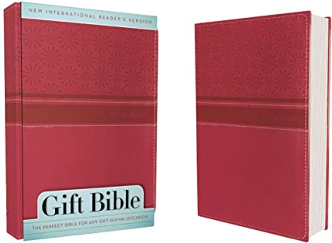 NIrV, Gift Bible, Leathersoft, Pink: New International Reader's Version, Hot Pink, Italian Duo-Tone Gift