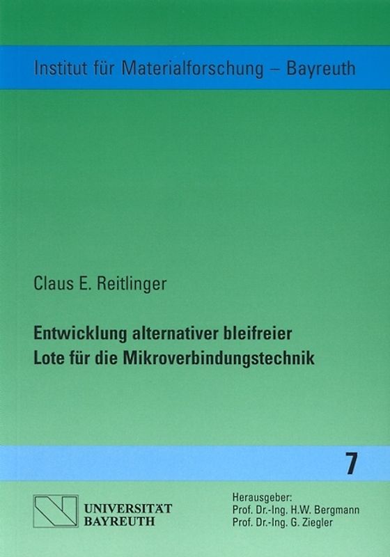 Entwicklung alternativer bleifreier Lote für die Mikroverbindungstechnik