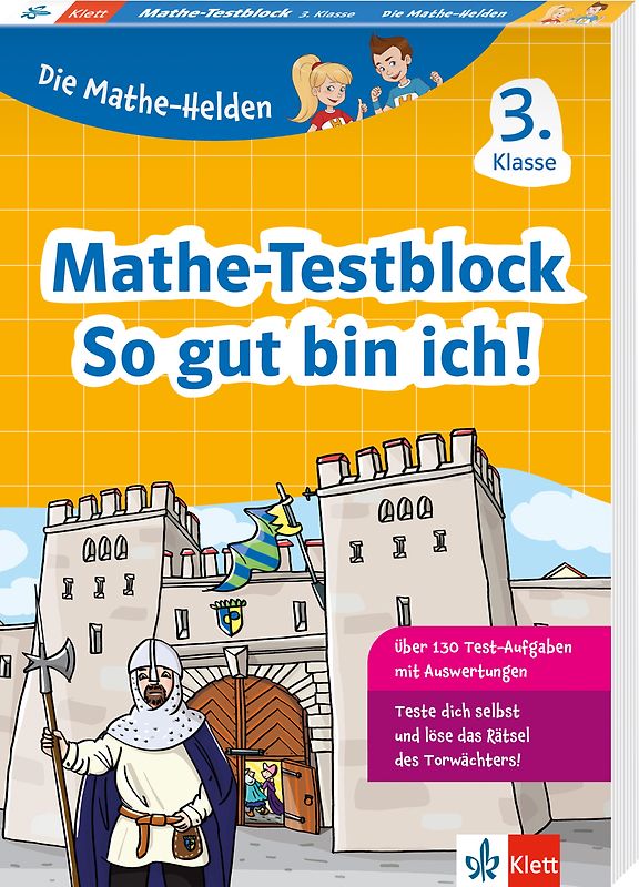 Klett Die Mathe-Helden: Mathe-Testblock So gut bin ich! 3. Klasse