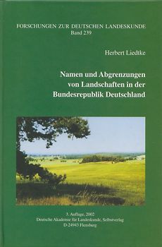 Namen und Abgrenzungen von Landschaften in der Bundesrepublik Deutschland