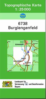 TK25 6738 Burglengenfeld