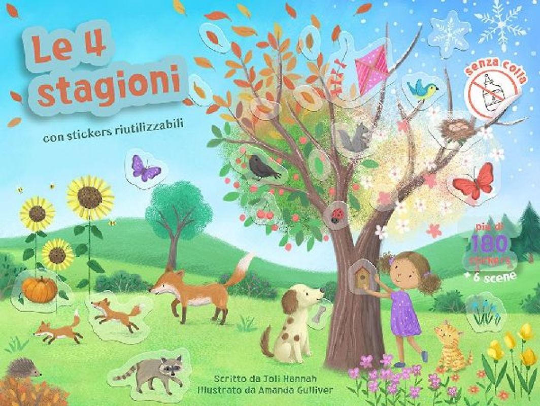 Le 4 stagioni. Con adesivi