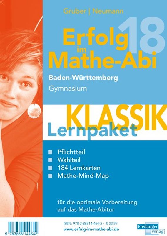 Erfolg im Mathe-Abi 2018 Lernpaket 'Klassik' Baden-Württemberg Gymnasium. mit der Original Mathe-Mind-Map