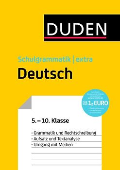 Duden Schulgrammatik extra – Deutsch