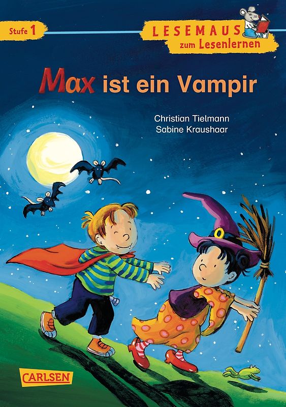 LESEMAUS zum Lesenlernen Stufe 1: VE 5 Max ist ein Vampir
