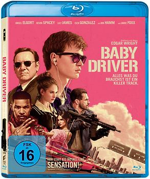 Baby Driver Blu-ray Disc