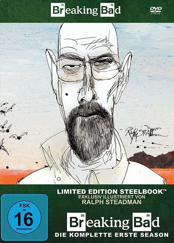 Breaking Bad: Die komplette erste Season [Limited Edition Steelbook, 3 Discs] DVD