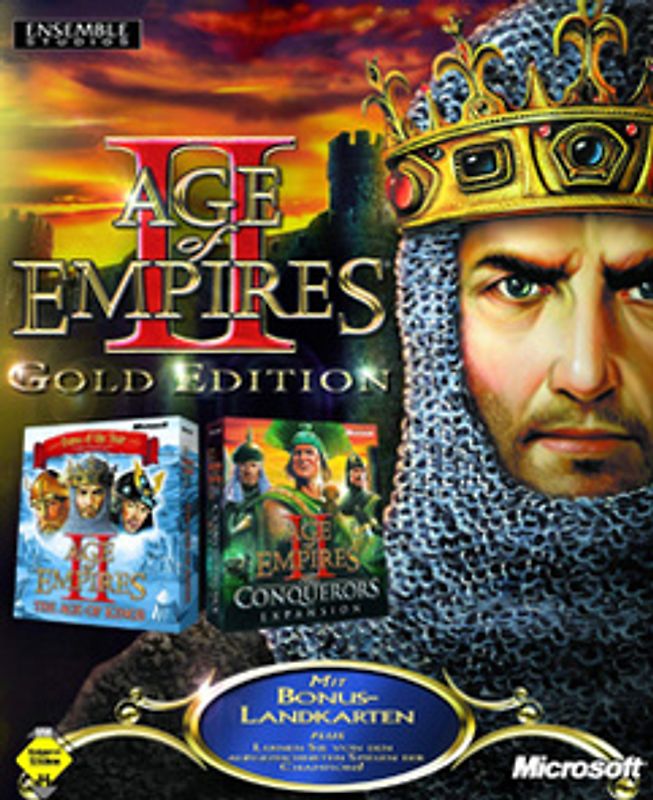 Age of Empires II [Gold Edition inkl. Addon The Conquerors] PC Spiele