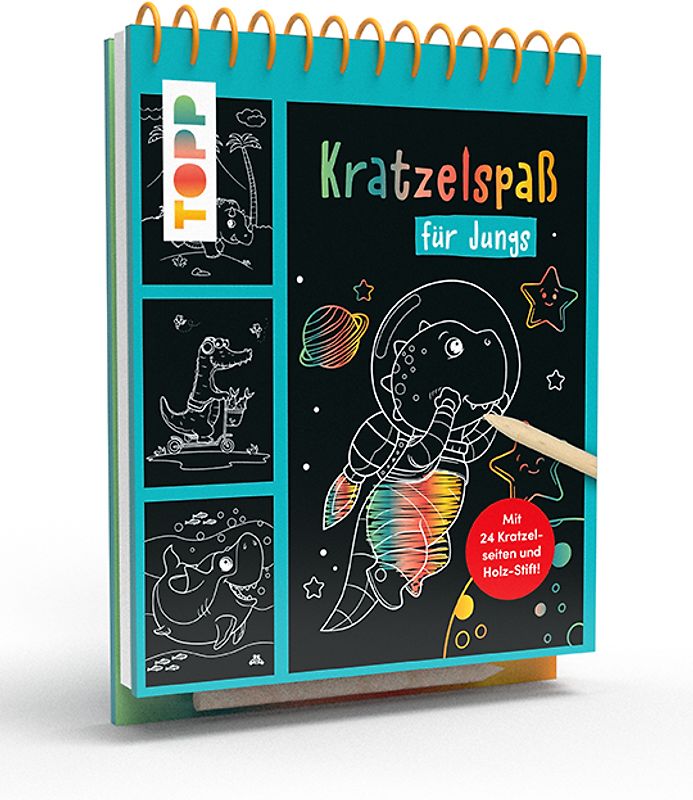 Kratzelspaß für Jungs