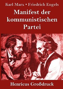 Manifest der kommunistischen Partei (Großdruck)