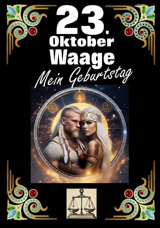 23. Oktober, mein Geburtstag
