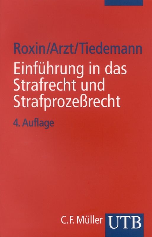 Einführung in das Strafrecht und Strafprozessrecht