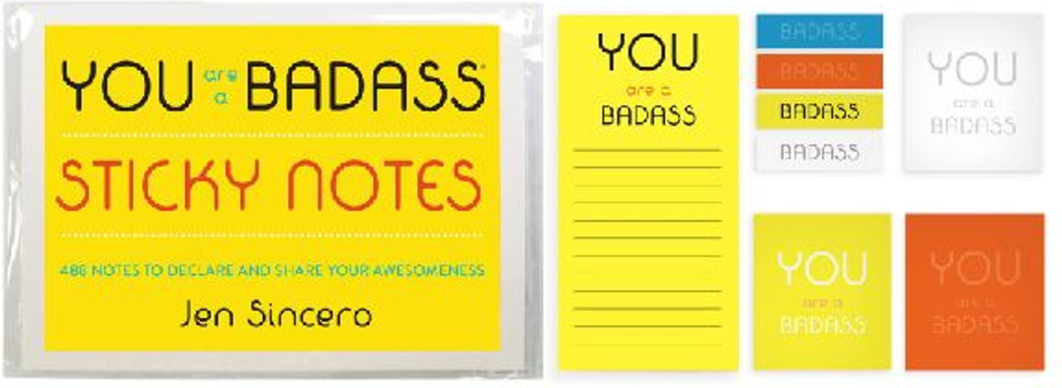 You Are a Badass(r) Sticky Notes