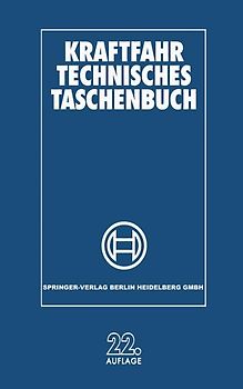 Kraftfahr Technisches Taschenbuch