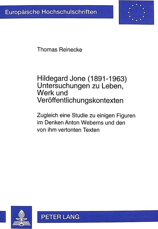 Hildegard Jone (1891-1963)