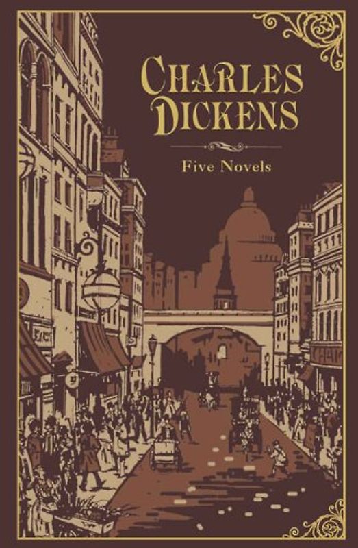 Five Novels (Barnes & Noble Leatherbound Classics) - Dickens, Charles