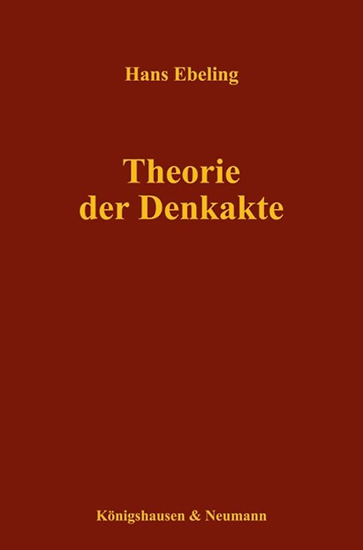 Theorie der Denkakte